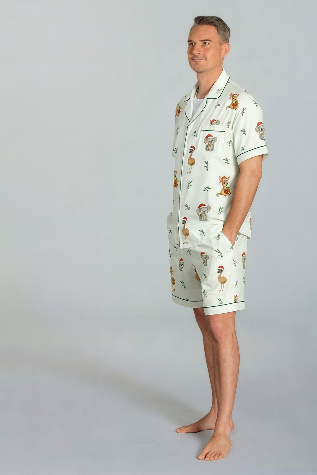 Men's Luxury Aussie Christmas Pjs