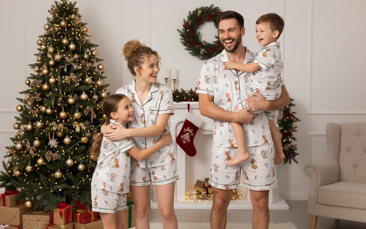 Men's Luxury Aussie Christmas Pjs
