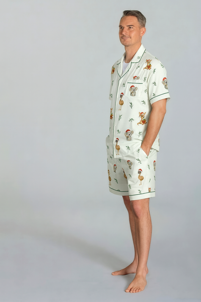 Men's Luxury Aussie Christmas Pjs