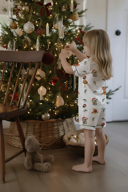 Kids Luxury Aussie Christmas Pjs